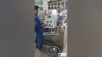 Nồi nấu hoặc chiên thực phẩm tự động: bí đỏ, khoai tây hoặc phi hành tỏi - Điện Cơ Xanh - 0984467870