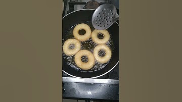 easy mini doughnuts 🍩 frying #frying #doughnuts