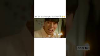 Best proposal in kdrama history... 😅😂😂#kdrama #kdramalovers #funny #funnyshorts