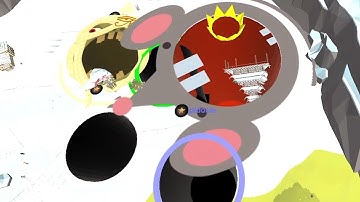 Hole.io Map Control: 100.00% - Time Mode Big Hole WORLD RECORD #255