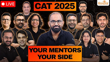 Last Minute Doubts and CAT 2025 Paper Discussion with Rodha Mentors