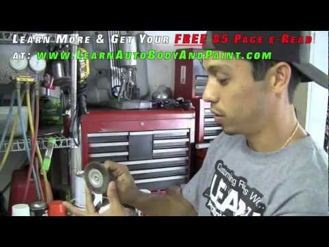 FREE Auto Body Repair Tips! - Auto Body Tools - DA Sanders, In Line Sander - How To Sand a Car