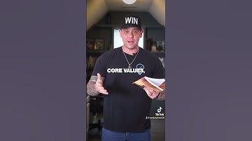 Let’s talk about CORE VALUES!