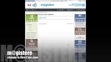 Concepteurs : changer le titre d