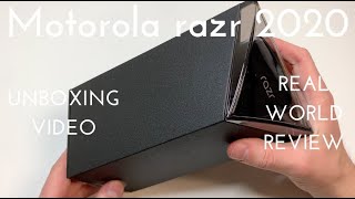 Motorola razr 5G (2020) Full Unboxing! (Real World Review)