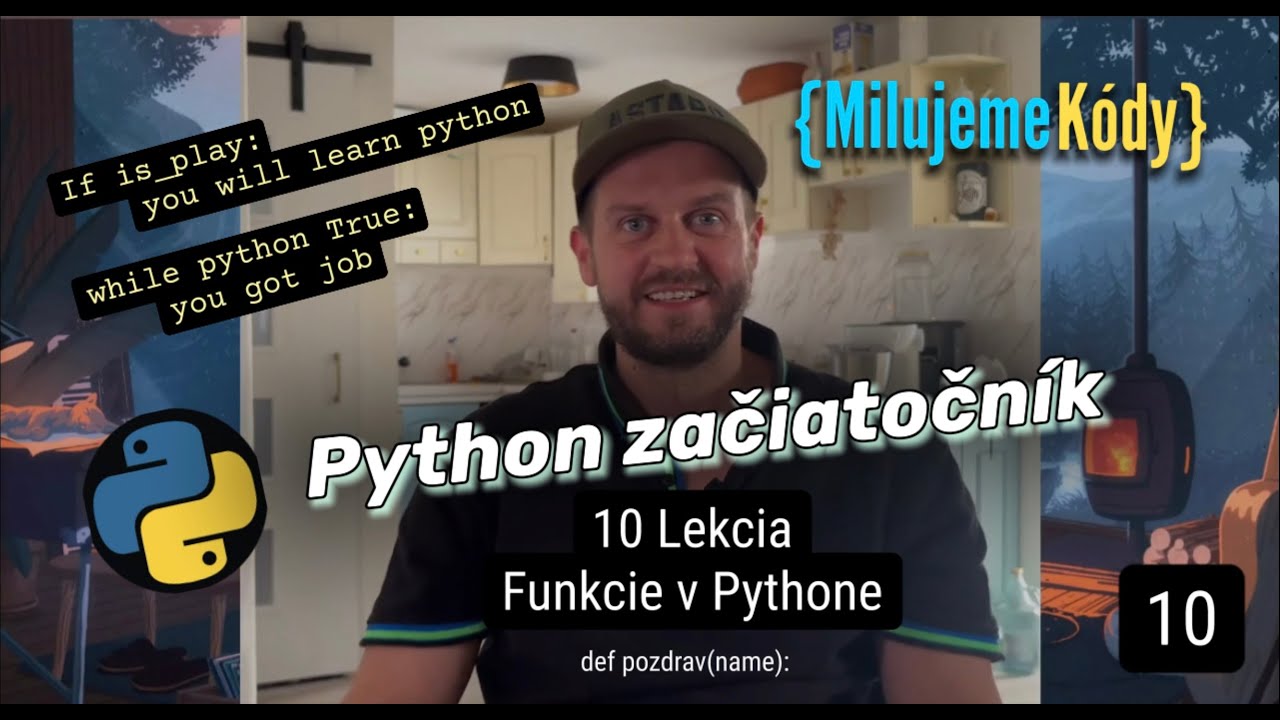 Python kurz začiatočník - 10_Lekcia: Funkcie v Pythone 🛠️