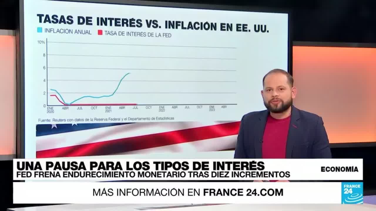 La Fed de EE. UU. hace una pausa con los tipos de interés, pero ...