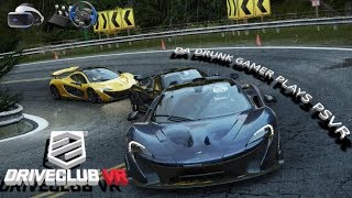 -PSVR- DRIVE CLUB VR w/ THRUSTMASTER T150 Gameplay