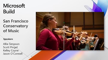 San Francisco Conservatory of Music (Satya Nadella Build 2020)
