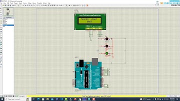 Traffic Signal Control with Arduino in Proteus Simulation