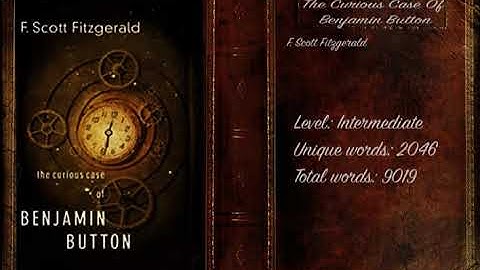 The Curious Case Of Benjamin Button | English book | Intermediate