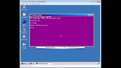 Windows NT 5.0 Beta 2 Build 1877 In Virtual PC 2007!