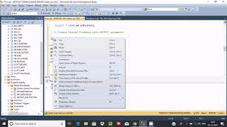 How To Pass Output Parameter To Stored Procedure In SQL Server