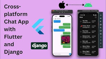 Create Cross-platform Chat App With Flutter and Django | Flutter, Django Chat App pt 1