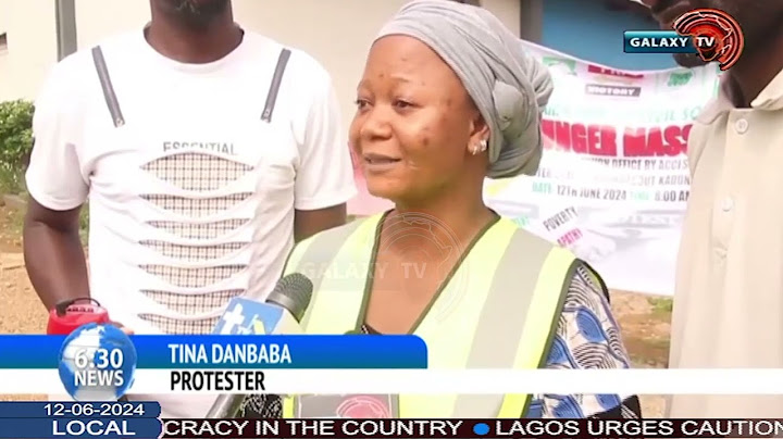 NIGERIANS PROTEST OVER ECONOMIC HARDSHIP