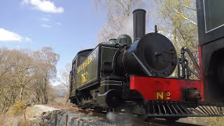 762 Lyn on the Welsh Highland Railway 2018 & 2019