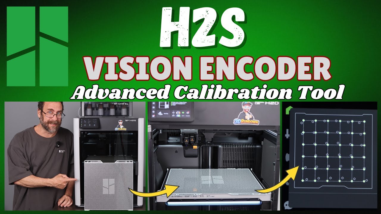 サトウページ Bambu Lab - Using the VISION ENCODER on H2S. The Advanced Hardware