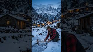 I Built a Miniature Himalayan Snow Village ❄️🏔️ | Tiny World Studio Ep. 3