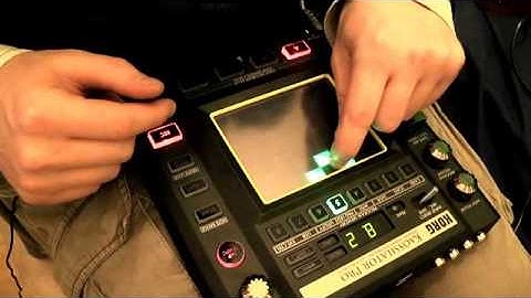 Recording a loop on Korg Kaossilator Pro