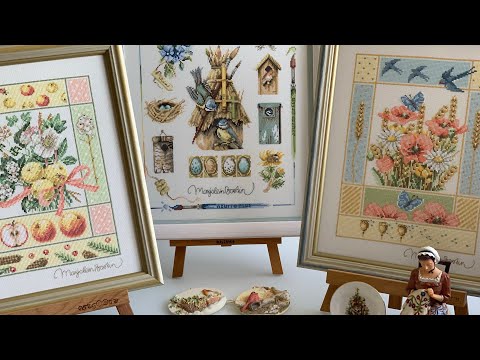 8. Lanarte. Часть 2. Marjolein Bastin. О цветах и птицах и немножко мышки Веры.