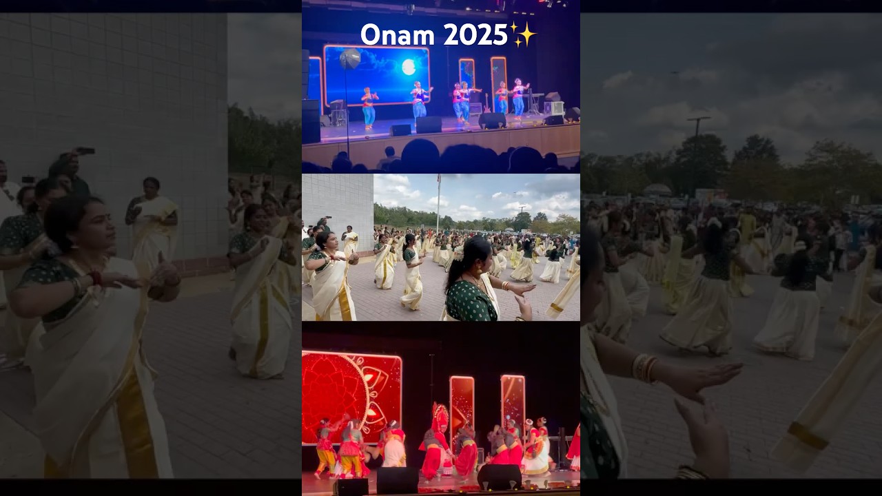 Onam celebration in USA✨