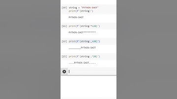 String formatting tricks that 99% of you don