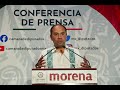 EN VIVO / Conferencia del Dip. Manuel Alejandro Robles Gómez (MORENA)