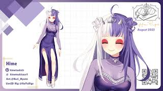 【Live2D】Hime VTuber Showcase 💜