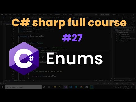 Enums in c# | c# tutorial #27