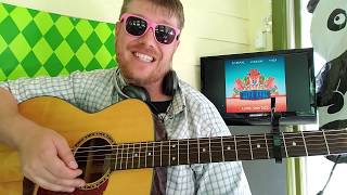 DJ Snake, J Balvin, Tyga - Loco Contigo // easy guitar tutorial beginner lesson tabs easy chords