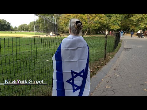 Circle of Unity in Central Park NYC Sukkot Blessings & October 7 Remembrance 2025