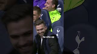 Tim Sherwood Hands His Iconic Gilet To A Fan And Let Him Have A Go As Spurs Boss