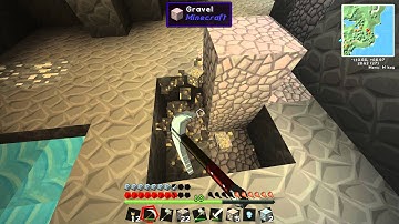 Lets Play: Minecraft PC Tekkit. pt2 (Mining for ore)