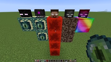 what if you create a MULTI HEROBRINE ENDER WITHER in MINECRAFT