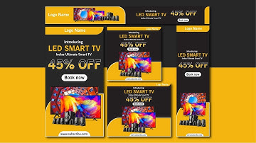 Google Ads Banner Design | Adsense Adwords web banner ads design | google display ads design