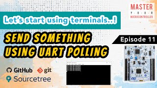 Let's send using UART Polling method | STM32 Project | Episode 11 screenshot 1