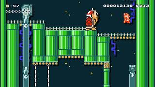[Sdb6] 9 - 4 Pop - Up Pipeway By Nabuz 🍄Super Mario Maker 2 ✹Switch✹ No Commentary