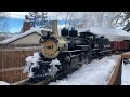 Running a G scale Accucraft Live Steam D&amp;RGW K-27 #463 on the Garland Central Railroad
