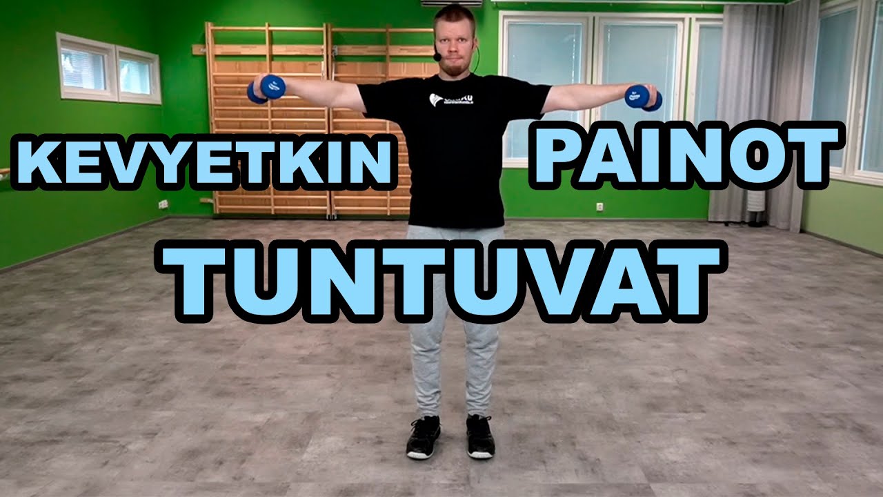 Olkapäätreeni käsipainoilla (19 min)