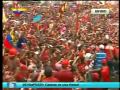 Hugo Chávez y el Pueblo de Venezuela cantan el Himno Nacional Venezolano | Caracas, 04.10.2012