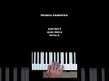 TECNICA PIANISTICA esercizio 5 mano destra forma A #pianoforte #pianotutorial #piano