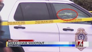 Attempted murder suspect shot at police after setting fire to his Knightdale home, authorities say