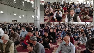 سورة القمر - وسورة الواقعة  -  برواية حفص في جامع دوميز الكبير القارى حسن المندلاوى