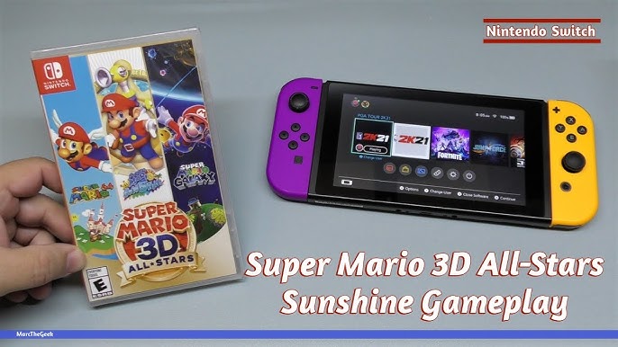 Nintendo Switch/Lite Super Mario 3D All-Stars Video Game (HACPAVP3A) - US