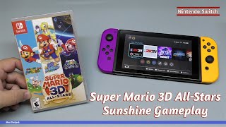 Super Mario 3D All-Stars Sunshine Gameplay (Unboxing)