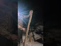 Splitting fresh logs with the Saw trick