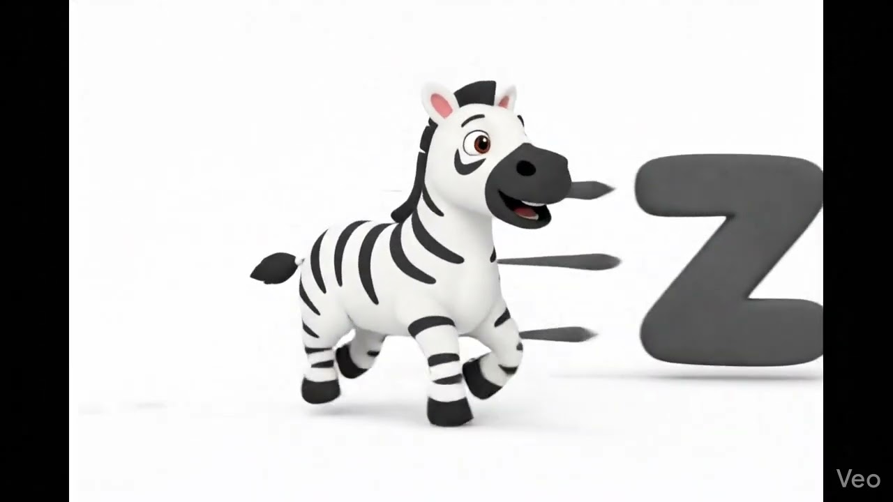 Z is for Zebra! 🦓✨ ABC Phonics for Kids | Learn Letter Z Sounds