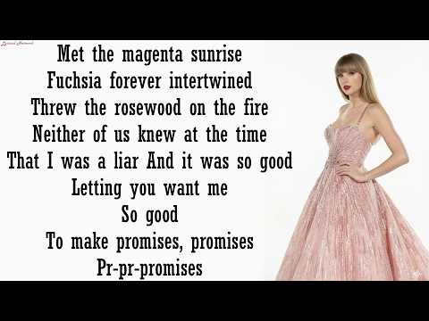 Taylor Swift - Pink Clouding | Lyrics