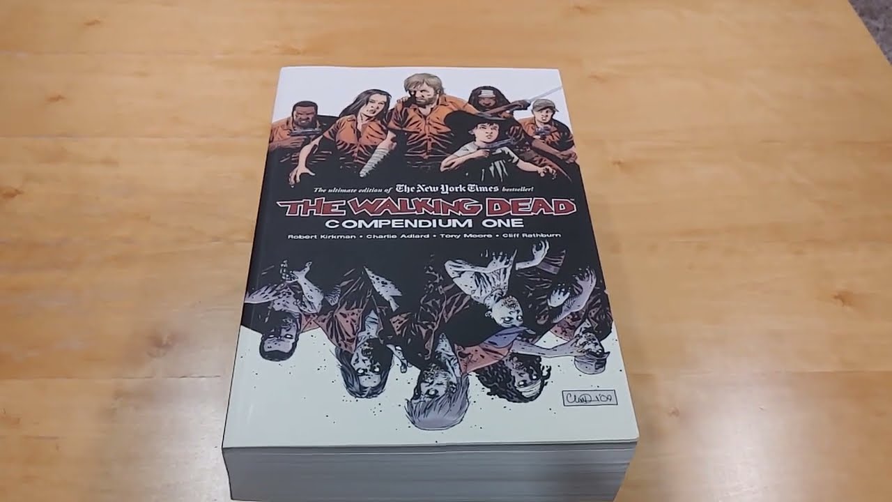 The Walking Dead Compendium Volumes 1, 2, 3, and 4 Complete Set