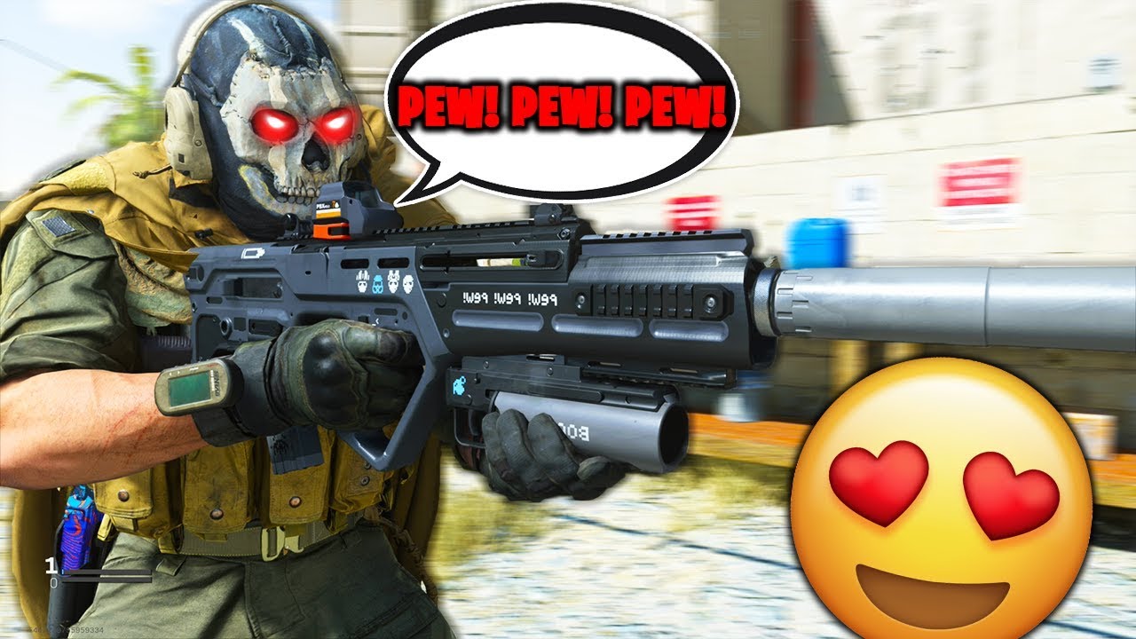 the NEW RAM7 "GLITCHY TRIGGER" in Modern Warfare... (best gun ever